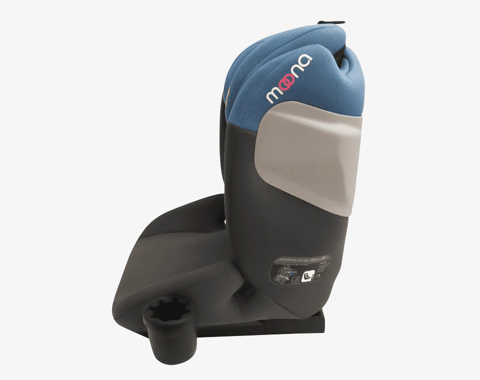 בוסטר גב + הגנות צד + מתקן לכוס R129 I-size - אפור תכלת