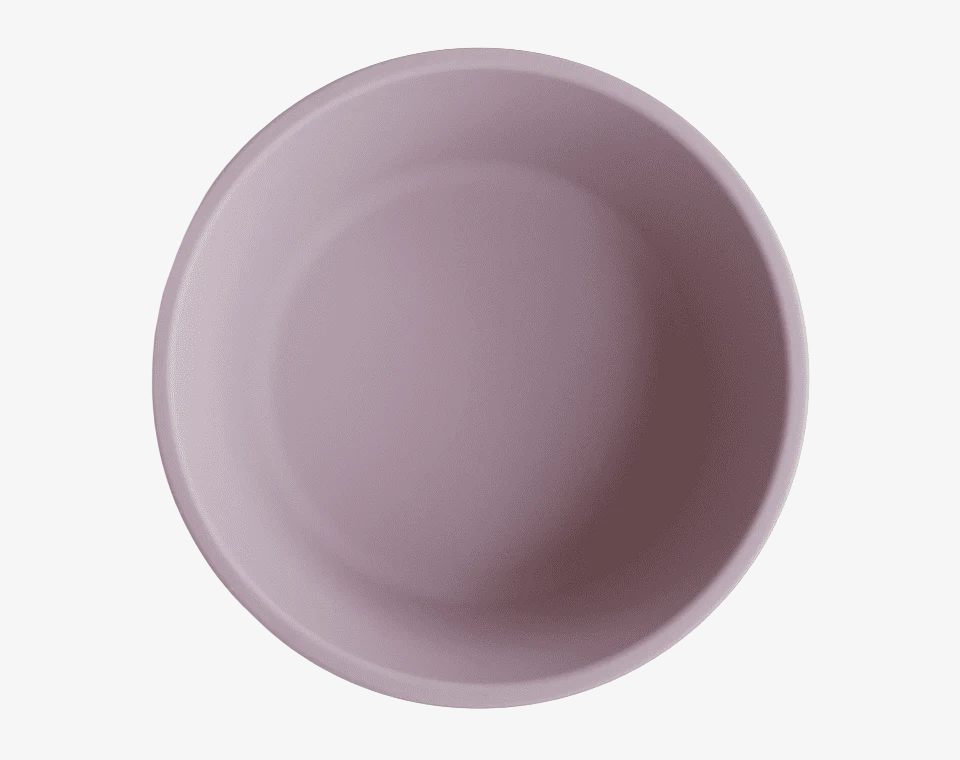 קערת סיליקון ואקום Soft Lilac