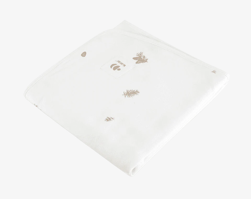 שמיכת קיץ דו צדדית- שמנת מודפס OS