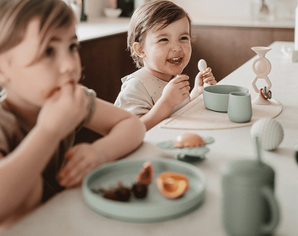 זוג כפיות התחלה לפעוטות Tradewinds/Shifting Sand