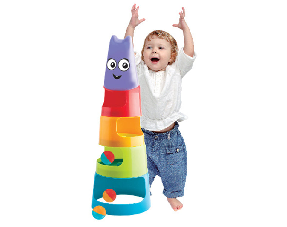 המגדל של מר חכמי והכדורים המתגלגלים