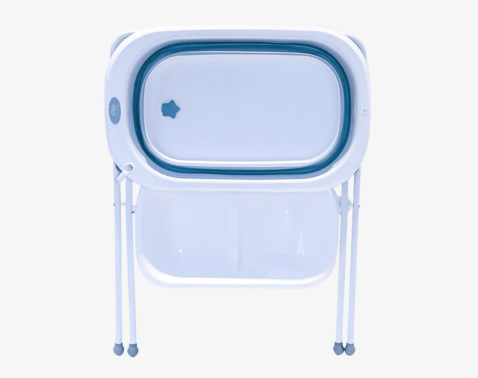 אמבטיה לתינוק כחול+ מעמד