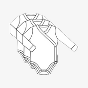 שלישיית בגדי גוף מעטפת