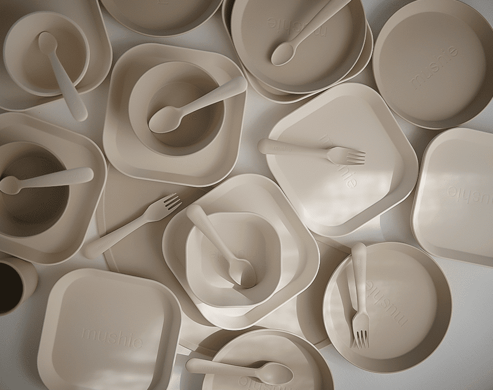 זוג כפיות סיליקון Ivory