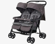 עגלת תאומים AIRE JOIE dark pewter