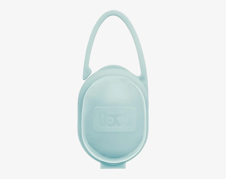 קופסה למוצץ פלסטיק קשיח מנטה לאבי Lovi