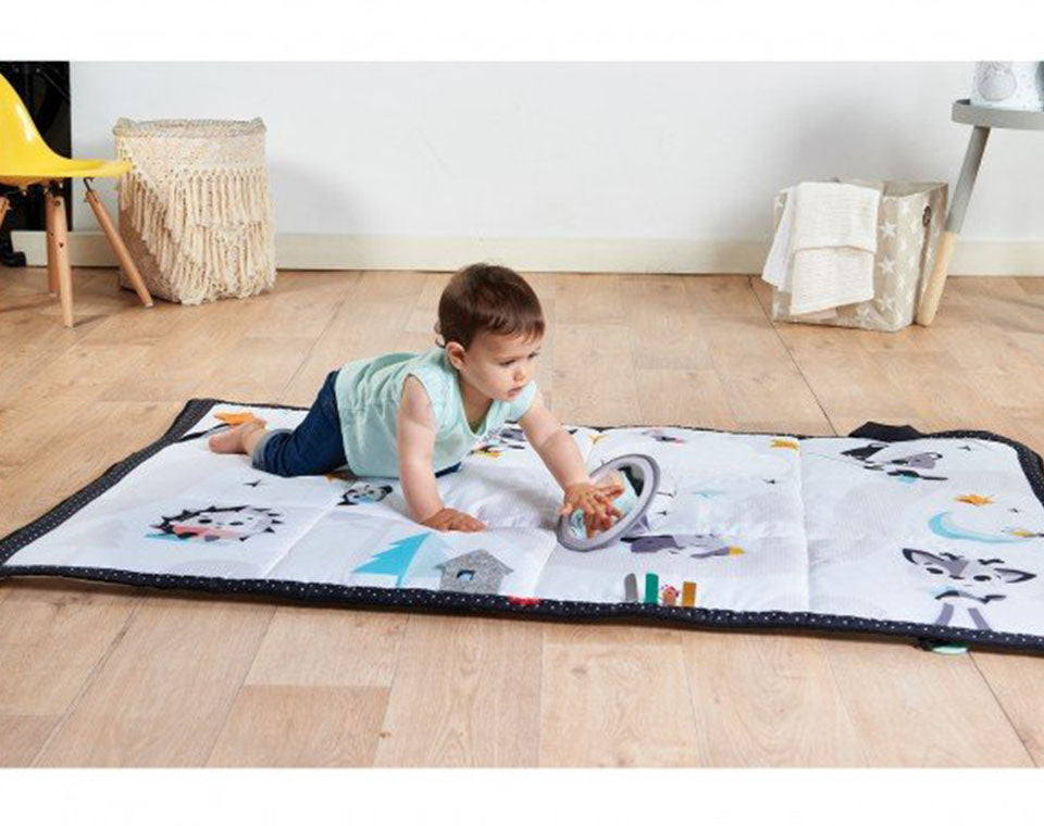 שמיכת פעילות ענקית שחור לבן של טייני לאב 3