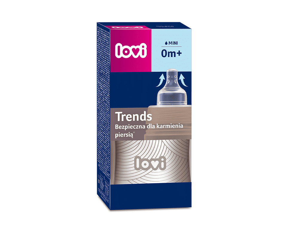 בקבוק הזנה מסדרת Trends הרמוניה 120 מ"ל לאבי Lovi