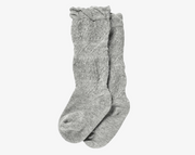 זוג גרביים מעוצבות אפור 0-12M