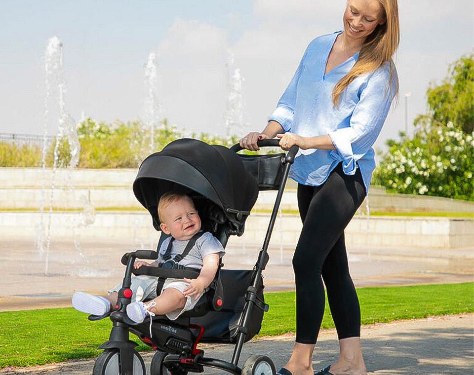 תלת אופן שחור STR7