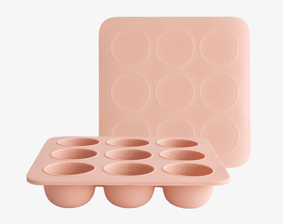 תבנית הקפאת מזון סיליקון Blush