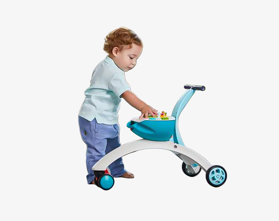 הליכון בימבה 5 ב- 1 כחול