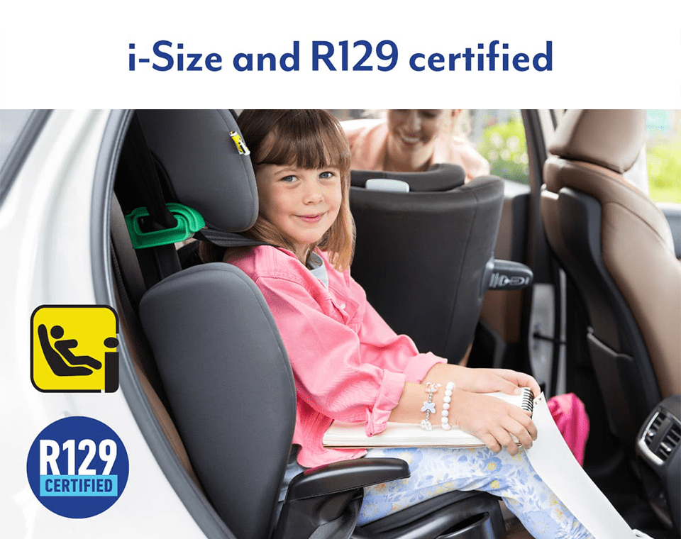 בוסטר גב JUNIOR MAXI R129 שחור / Midnight