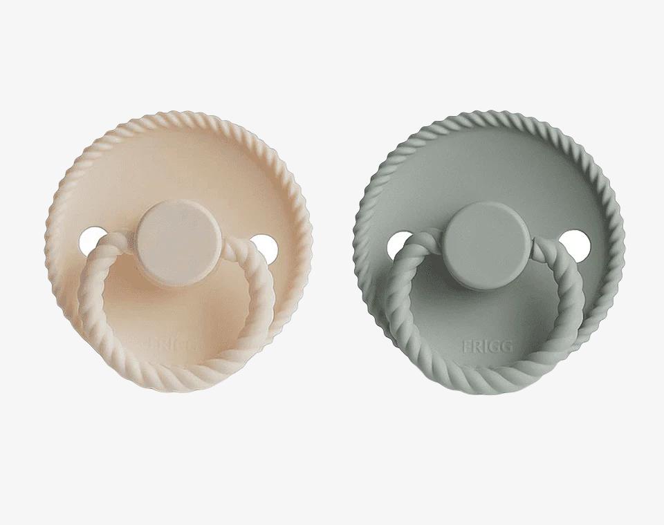 זוג מוצצי סיליקון ROPE- מידה 1