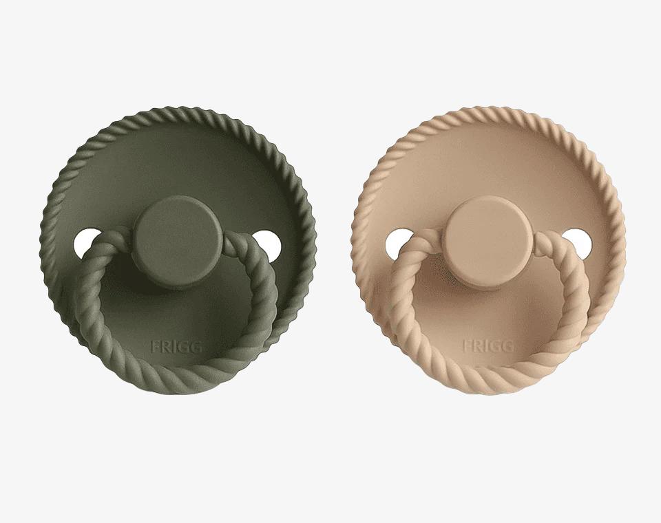 זוג מוצצי סיליקון ROPE- מידה 1