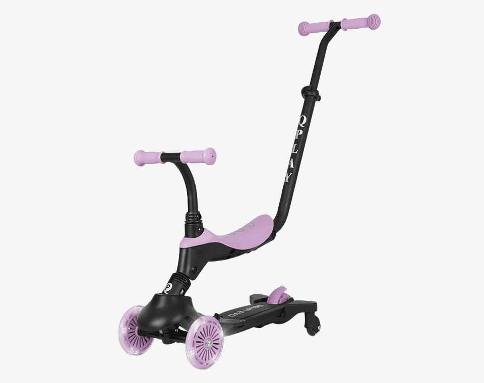 קורקינט SEMA EVO עם גלגלי עזר 5 ב-1 סגול