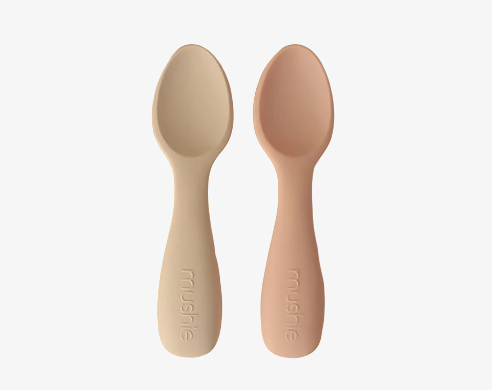 זוג כפיות התחלה לפעוטות Blush/Shifting Sand