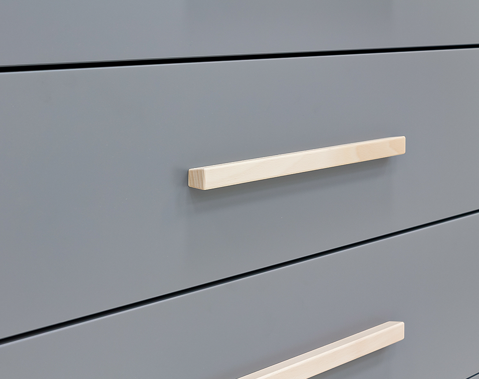 שידת אחסנה Fenna אפור טבעי