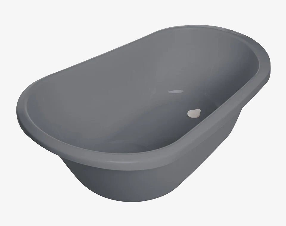 אמבטיה +מעמד Griffin Grey/ אפור כהה