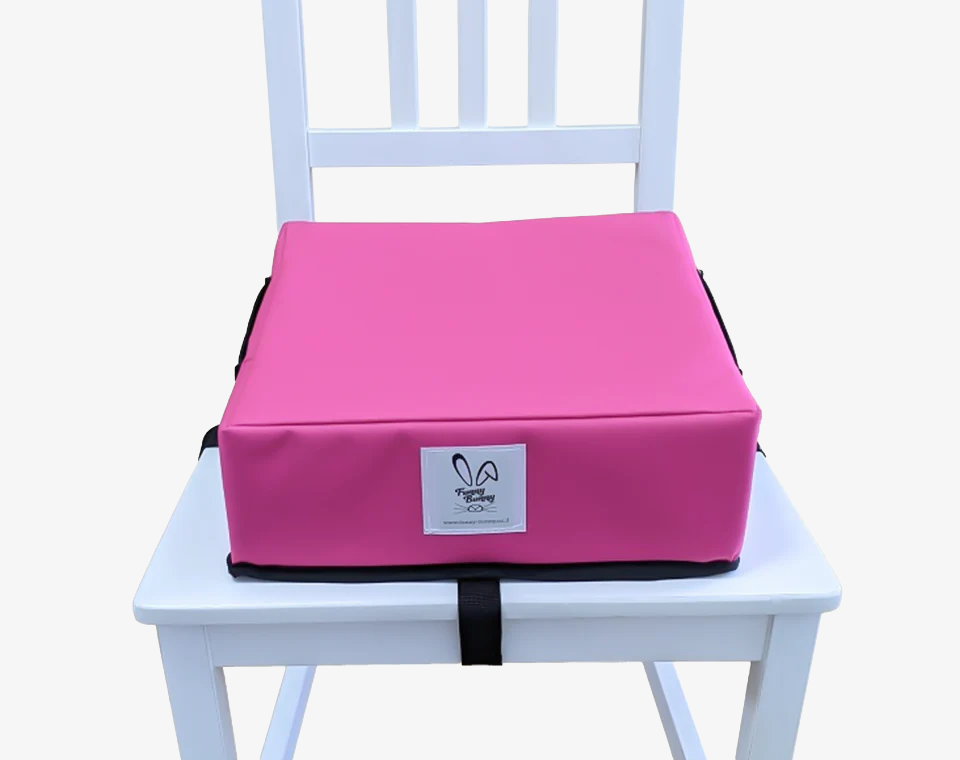 בוסטר אוכל הגבהה ורוד