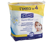 קמיל בלו מגבונים רכים ועדינים לתינוק (4 יח' עם 64 מגבונים ביחידה)