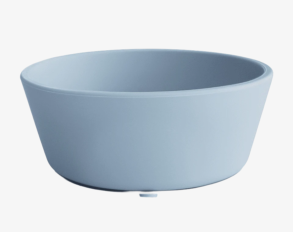 קערת סיליקון ואקום Powder Blue