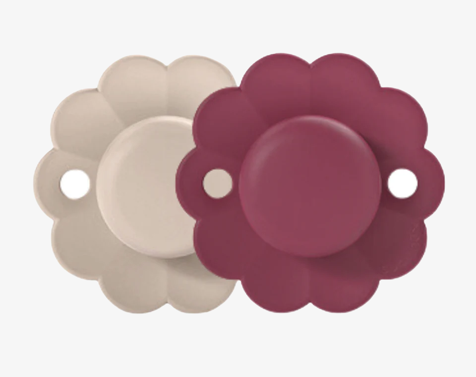 זוג מוצצים 6-18 Sx Pro פיזיולוגי WONDER– סגול ומג׳נטה