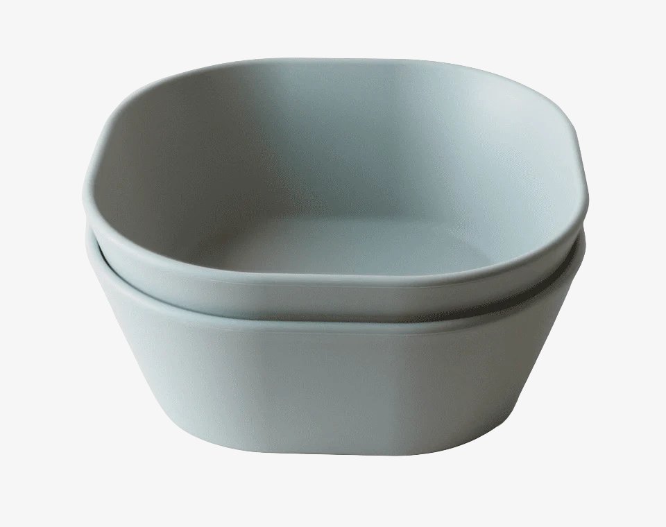 זוג קערות מרובעות Sage