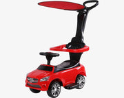 בימבה מכונית עם גגון אדום