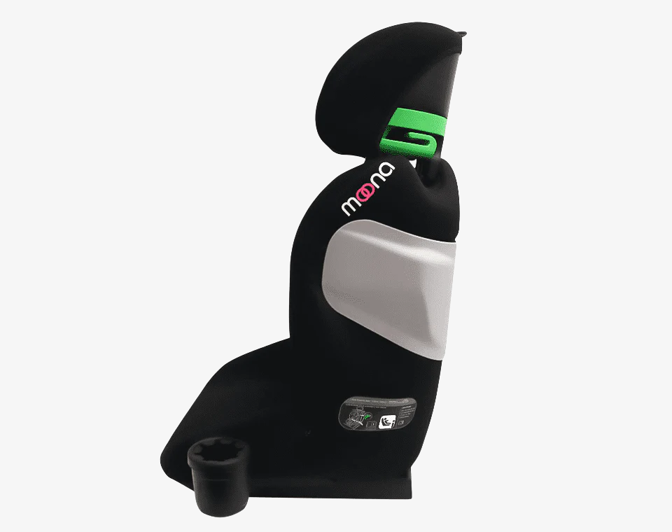 בוסטר גב + הגנות צד + מתקן לכוס R129 I-size - שחור