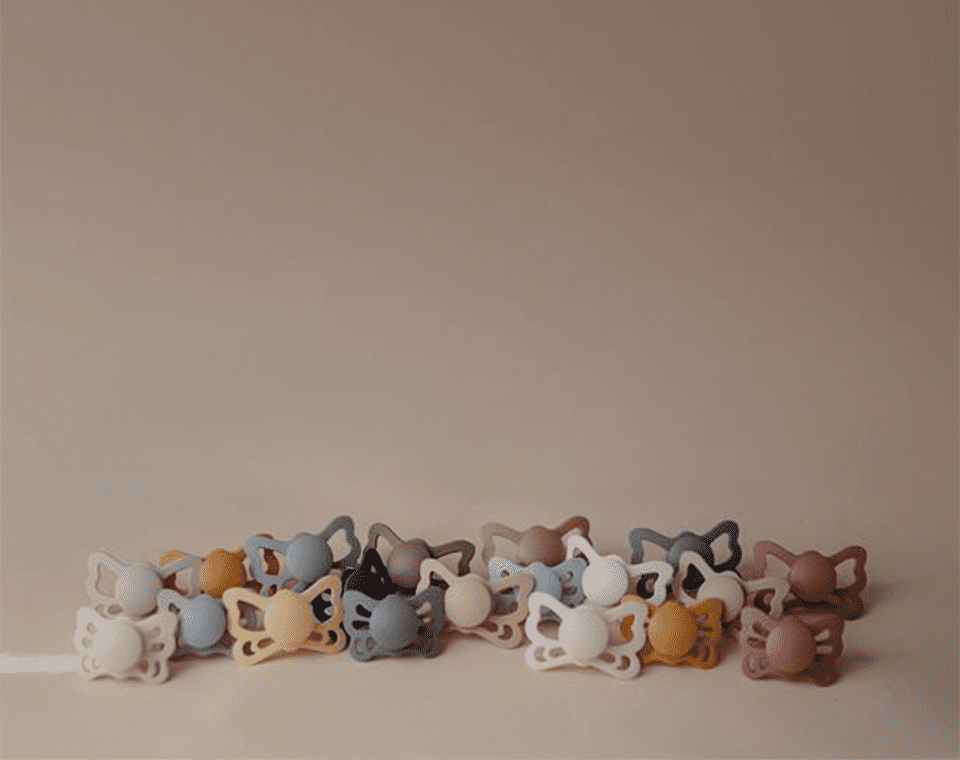 זוג מוצצים BUTTERFLY- מידה 1