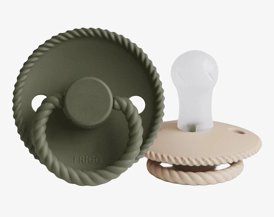 זוג מוצצי סיליקון ROPE- מידה 1