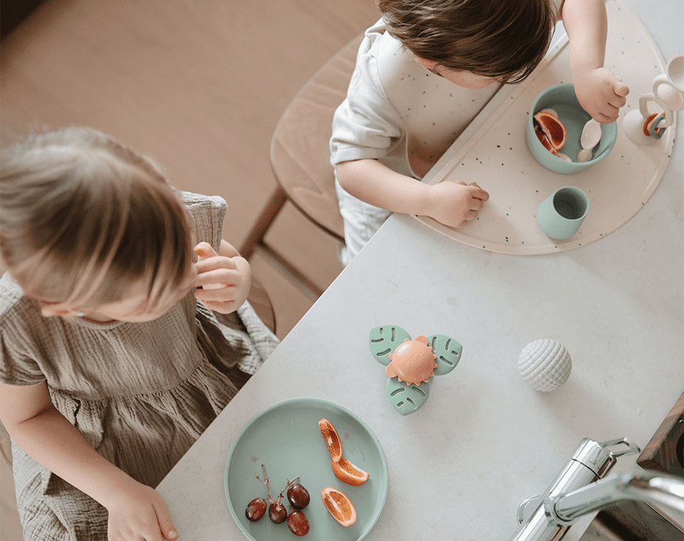 זוג כפיות התחלה לפעוטות Tradewinds/Shifting Sand