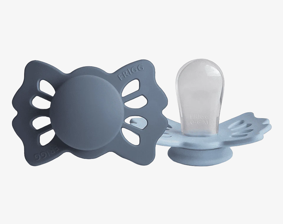 זוג מוצצים LUCKY- Slate/Powder Blue- size 1