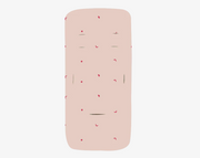 ריפודית לעגלה ורוד דפוס סהר