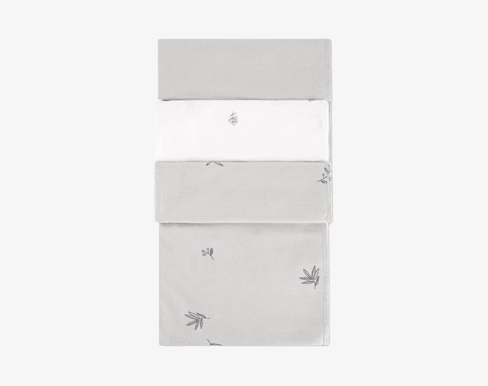 שלישיית חיתולי ג׳רסי- ליין בוהו מנטה OS