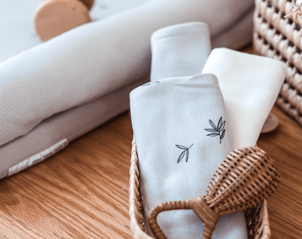 שלישיית חיתולי ג׳רסי- ליין בוהו מנטה OS