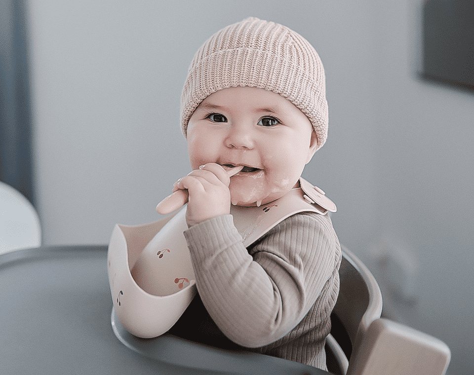 זוג כפיות האכלה הראשונות שלי Natural/ Shifting Sand