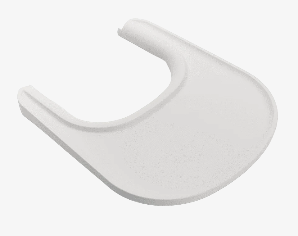 בוגבו ג׳ירף- מגשית לכסא אוכל לבן