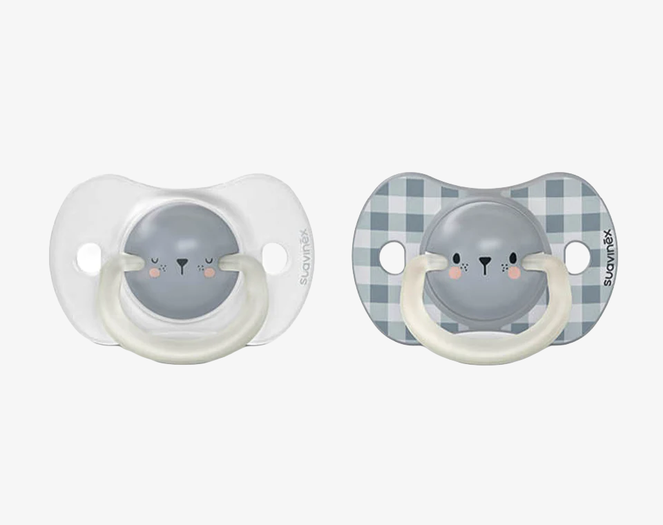 זוג מוצצים פיז’ Night& Day Sx Pro- דב כחול