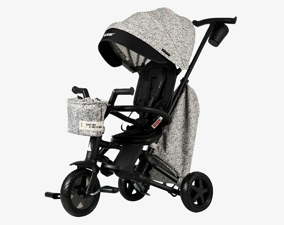 תלת אופן מתקפל 6 ב-1 פרחוני מודפס MINENE X QPLAY 2024