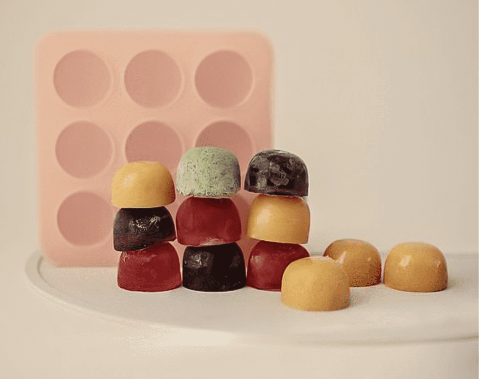 תבנית הקפאת מזון סיליקון Cambridge Blue