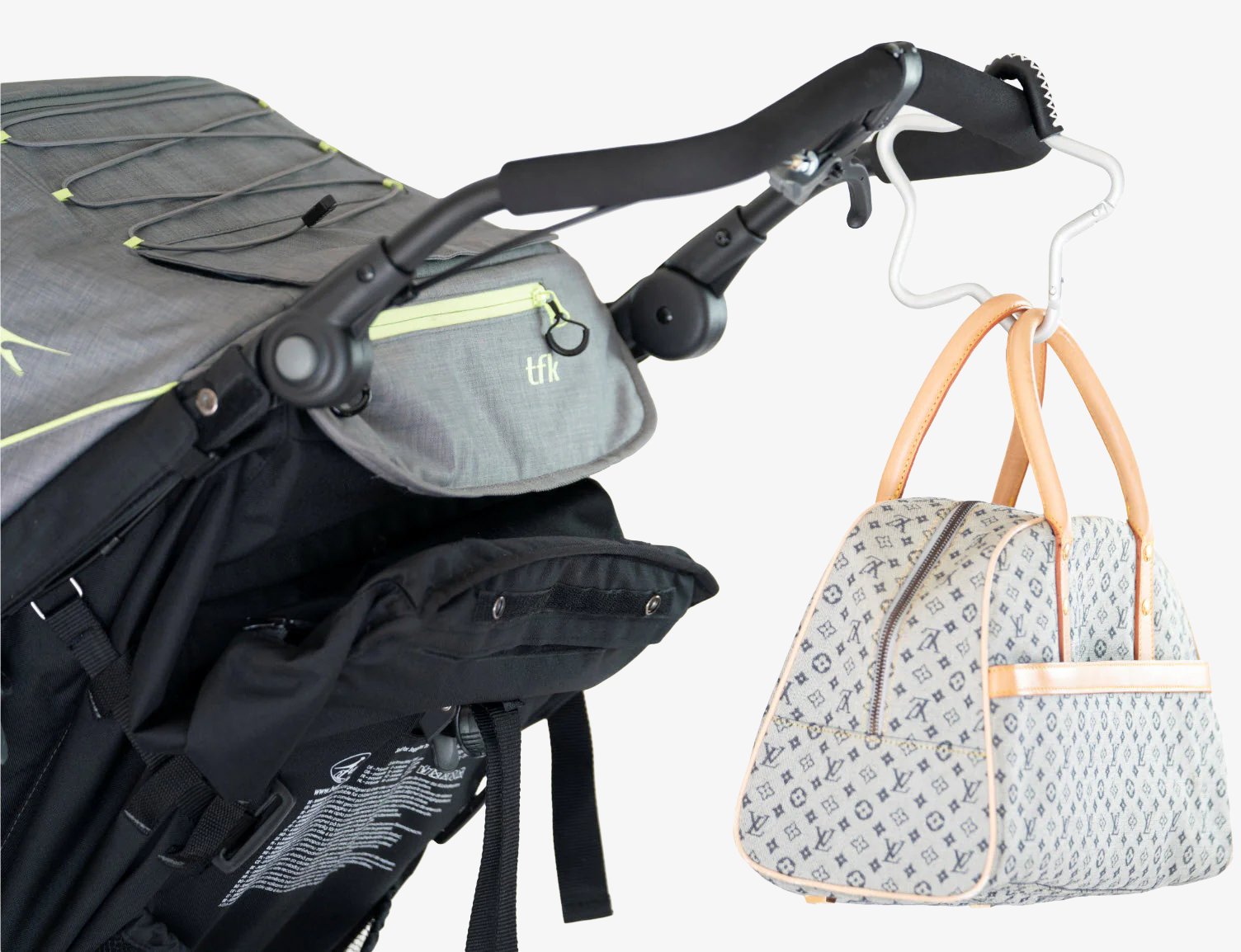 וו תלייה כוכב כסף/שחור