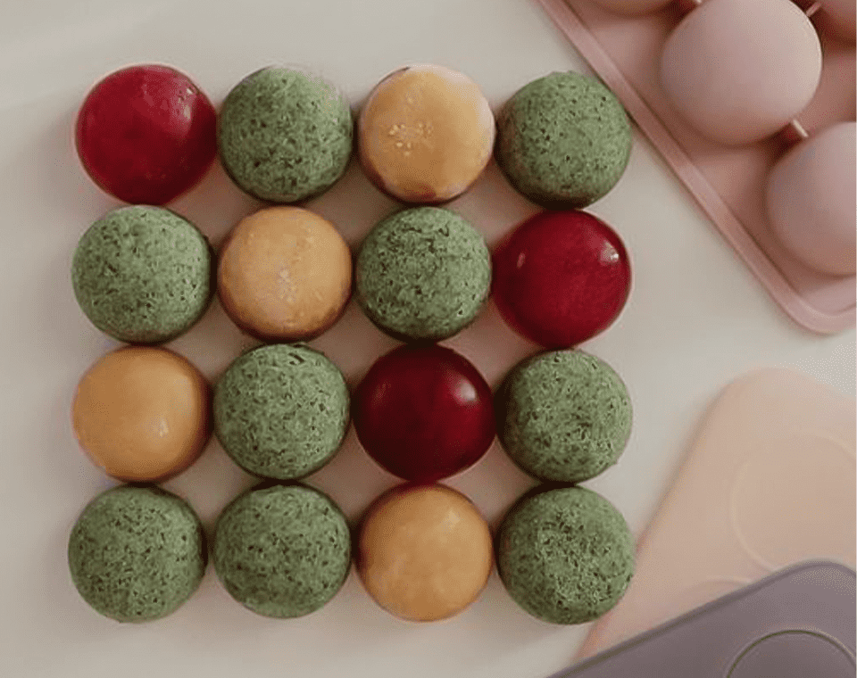 תבנית הקפאת מזון סיליקון Cambridge Blue