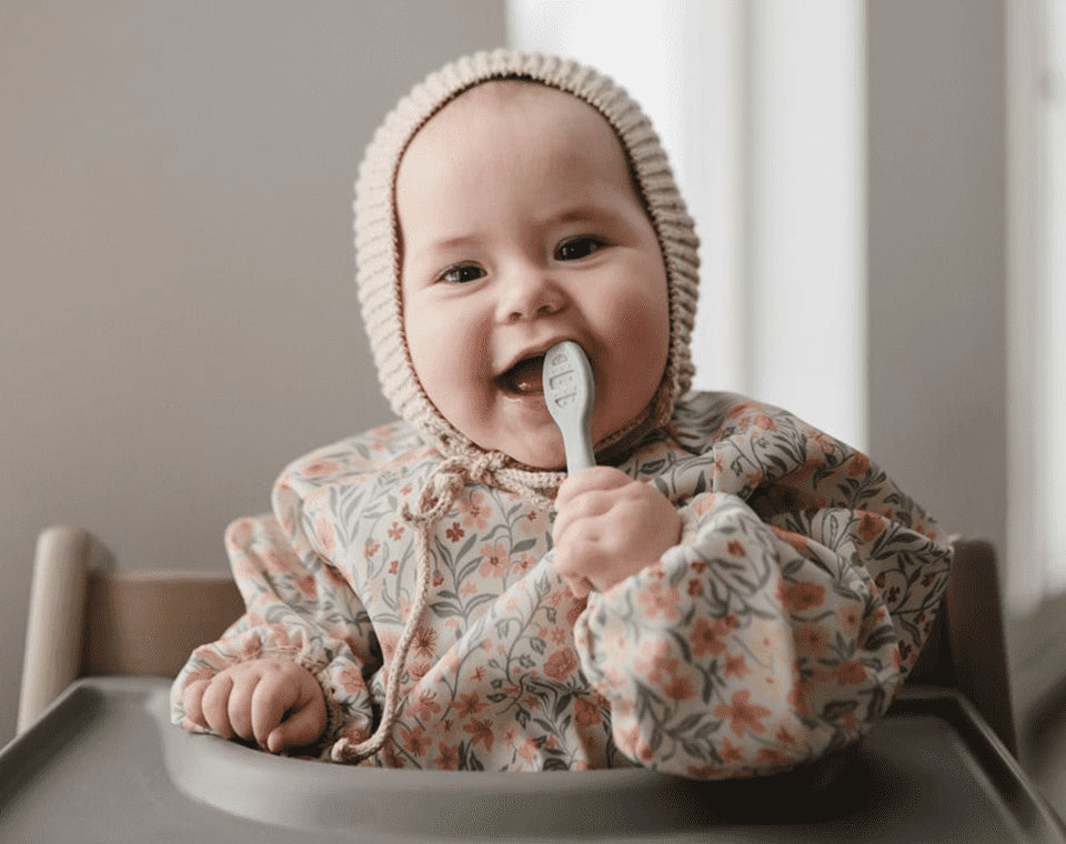 זוג כפיות האכלה הראשונות שלי Natural/ Shifting Sand