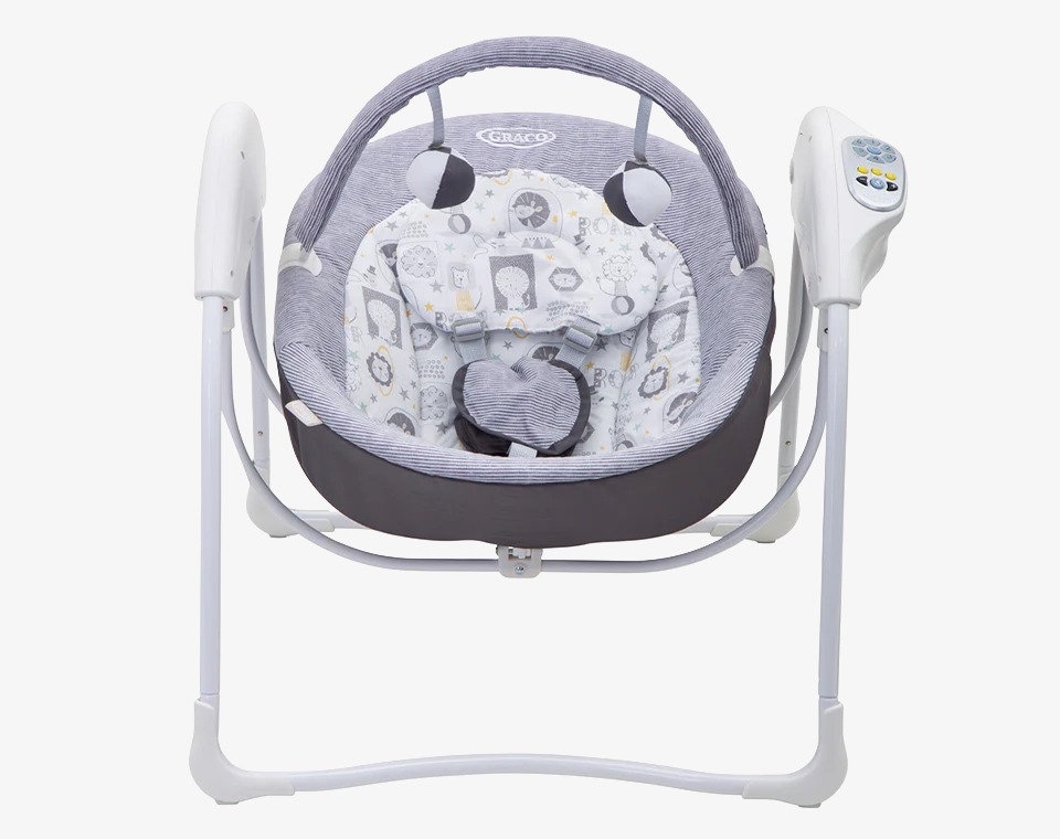נדנדת תינוק חשמלית ניידת Glider Lite אריה