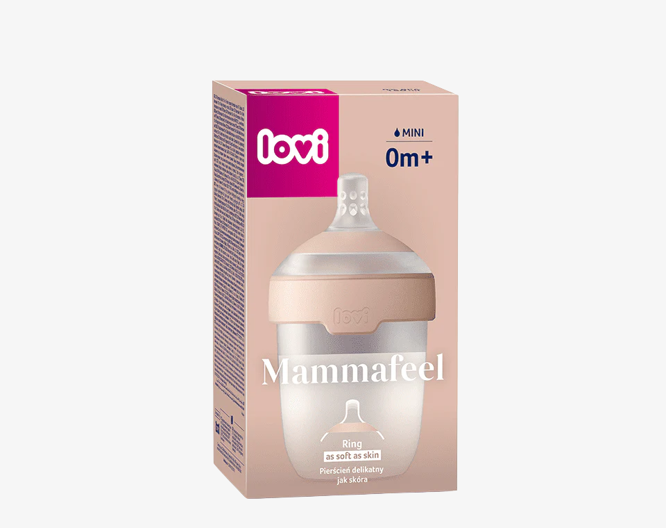 לאבי Lovi סדרת Mamafeel בקבוק 150 מ"ל זרימה איטית מאוד 0+