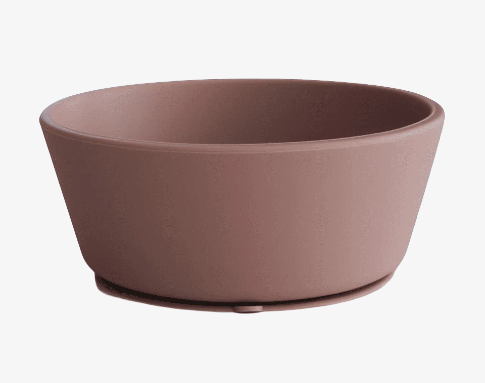 קערת סיליקון ואקום Cloudy Mauve