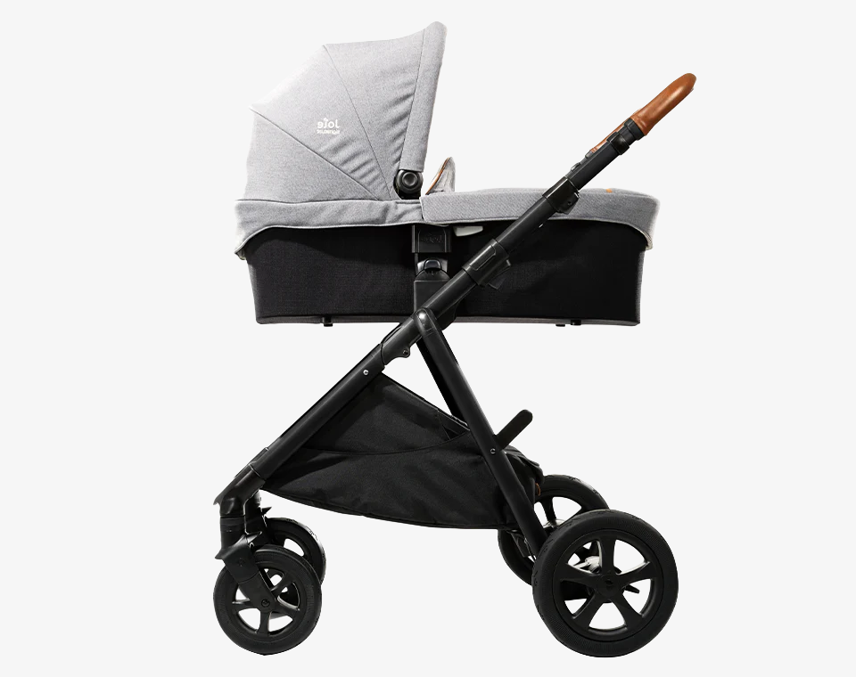 עגלת תינוק Aeria קרבון/ Carbon + סל שכיבה