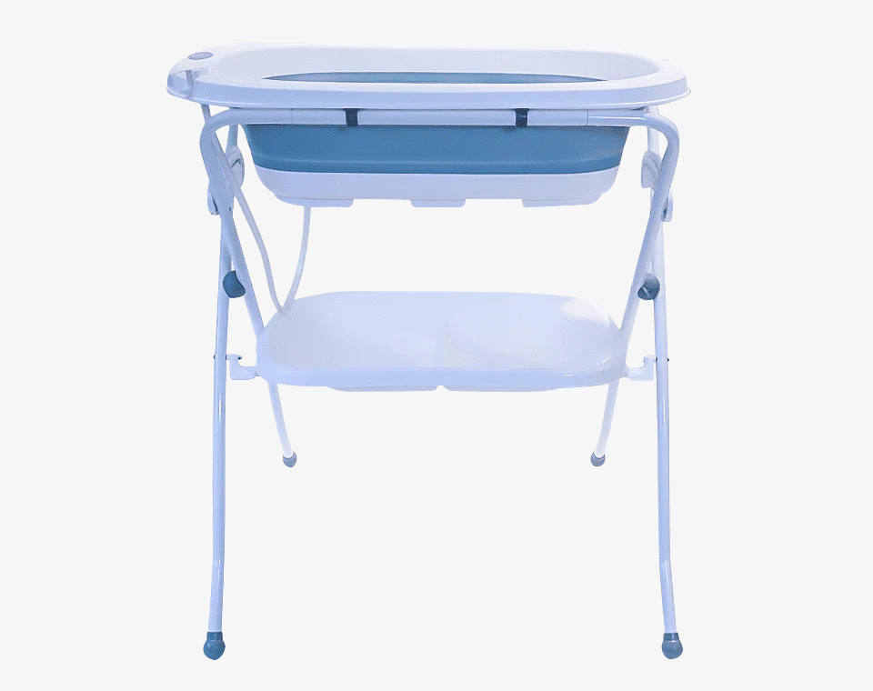 אמבטיה לתינוק כחול+ מעמד